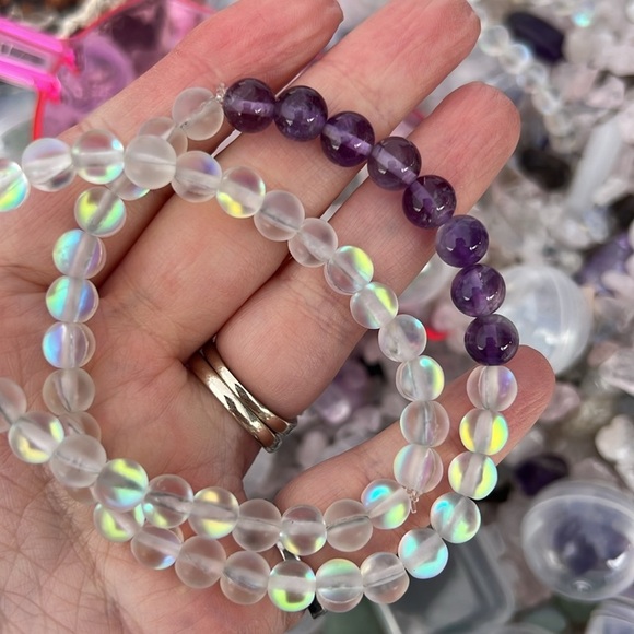 Ostara Delight Spring Crystal Scoop Bag - Picture 4 of 6